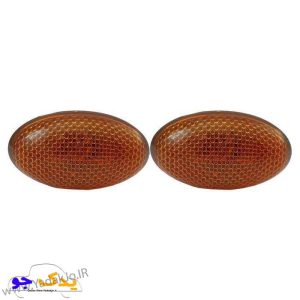 راهنما رو گلگیر ۲۰۶ نارنجی بسته دو عددی
