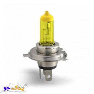 لامپ سه خار H4 زرد بسته دو عددی