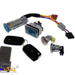 سوییچ کامل پژو۴۰۵ قدیم با یونیت نصیر لوازم (گیرنده و فرستنده)